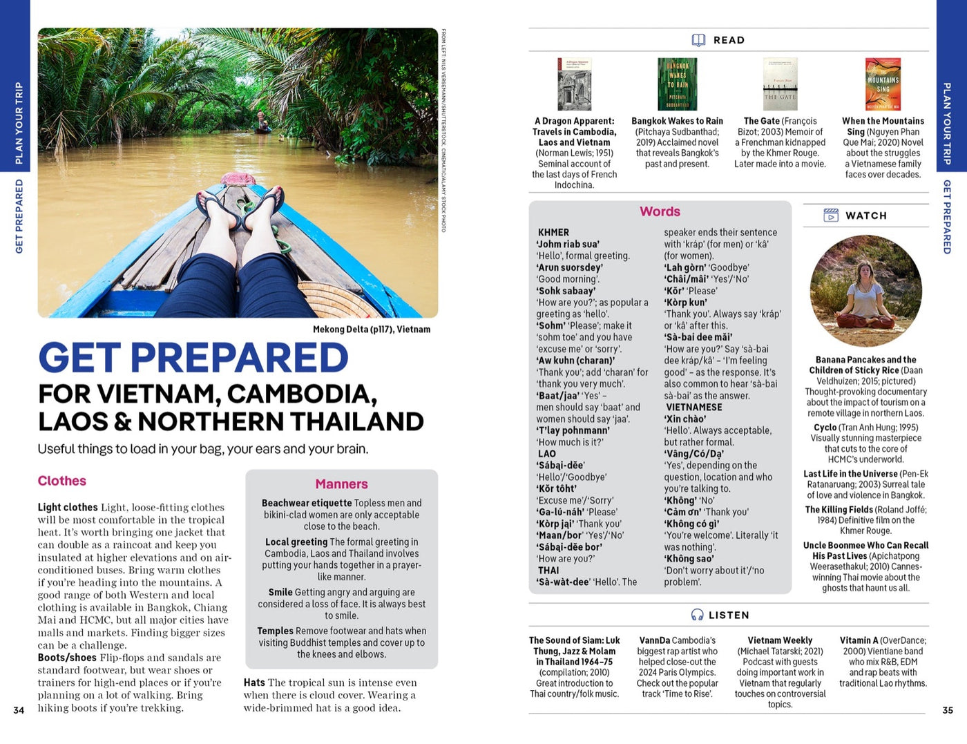 Lonely Planet Vietnam, Cambodia, Laos & Northern Thailand inside page 7