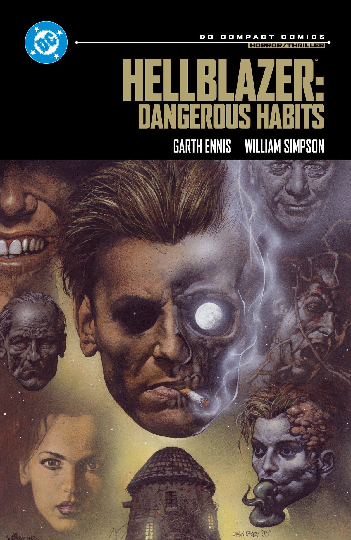 John Constantine, Hellblazer: Dangerous Habits: DC Compact Comics Edition cover (ISBN 9781799513681)