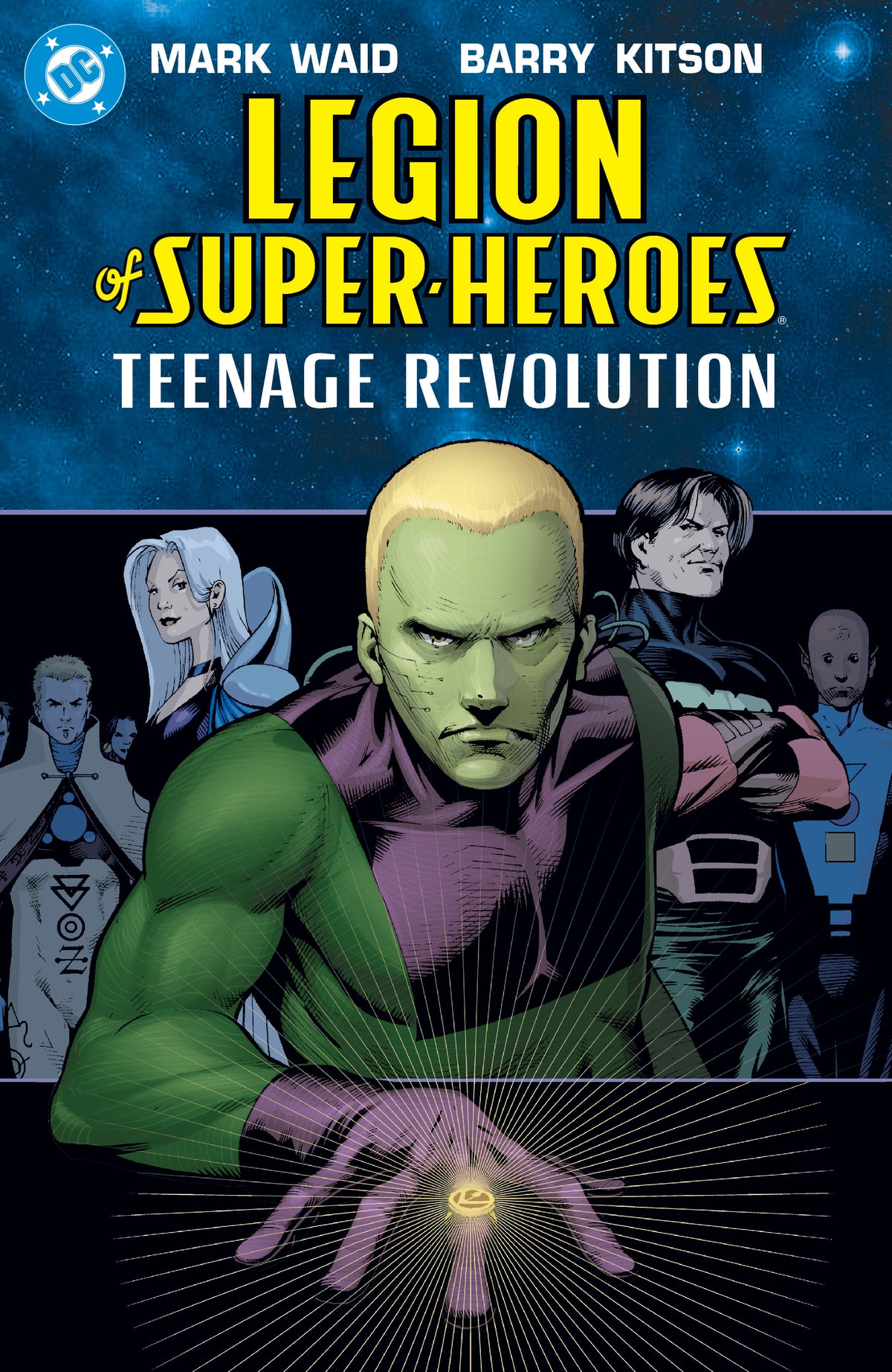 Legion of Super-Heroes: Teenage Revolution (2027 Edition) cover (ISBN 9781799514626)