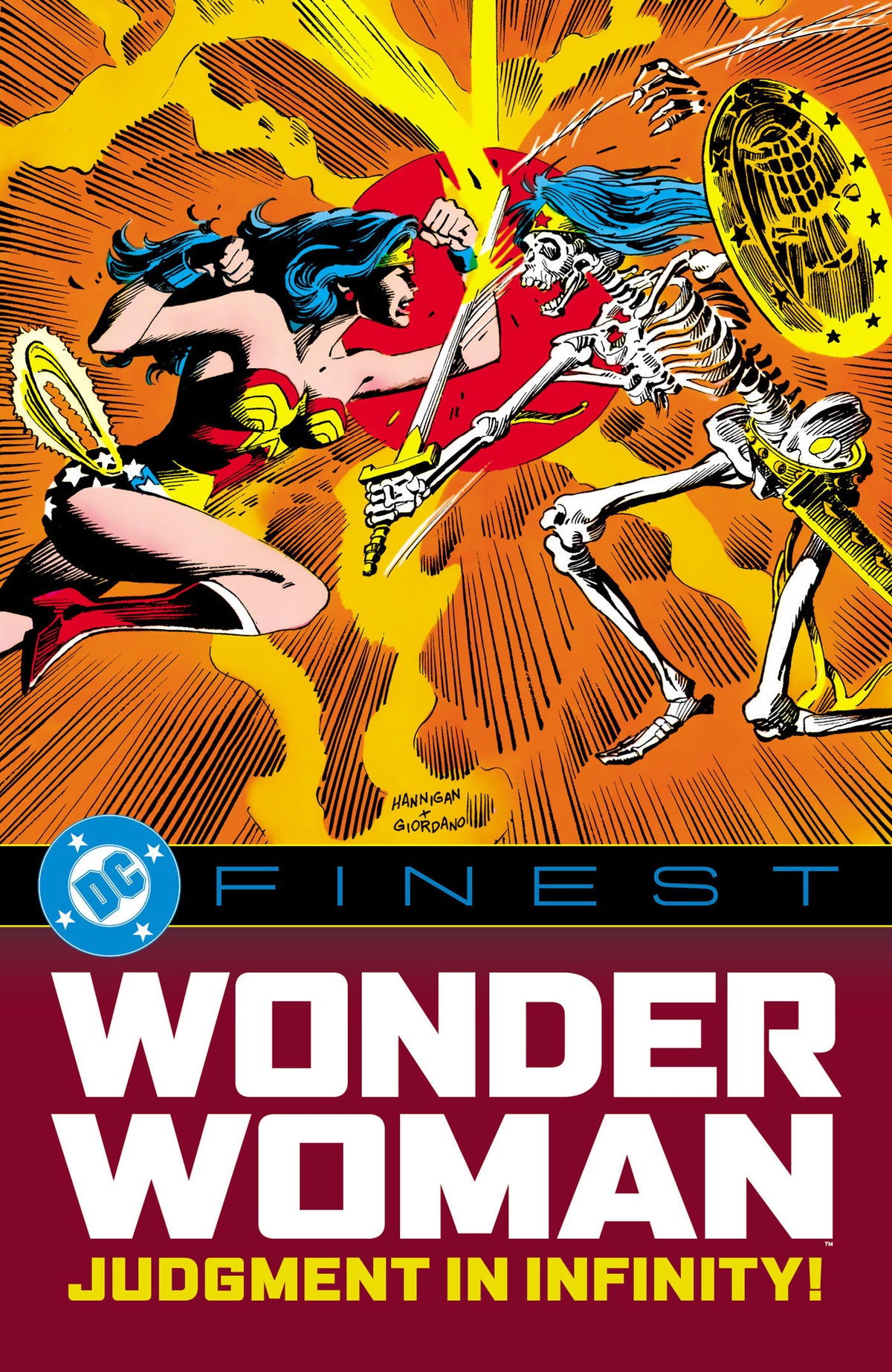 DC Finest: Wonder Woman: Judgment in Infinity! cover (ISBN 9781799515081)