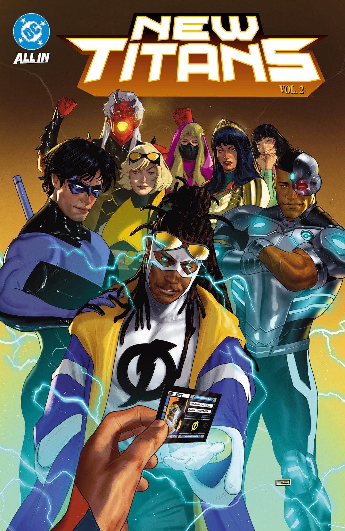 New Titans Vol. 2 cover (ISBN 9781799515920)