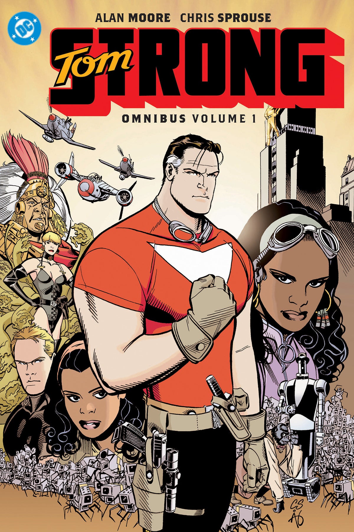 Tom Strong Omnibus Vol. 1 cover (ISBN 9781799516545)