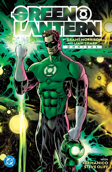 The Green Lantern by Grant Morrison and Liam Sharp Omnibus cover (ISBN 9781799516576)