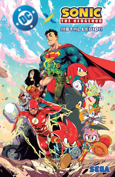 DC x Sonic the Hedgehog: Metal Legion cover (ISBN 9781799517245)