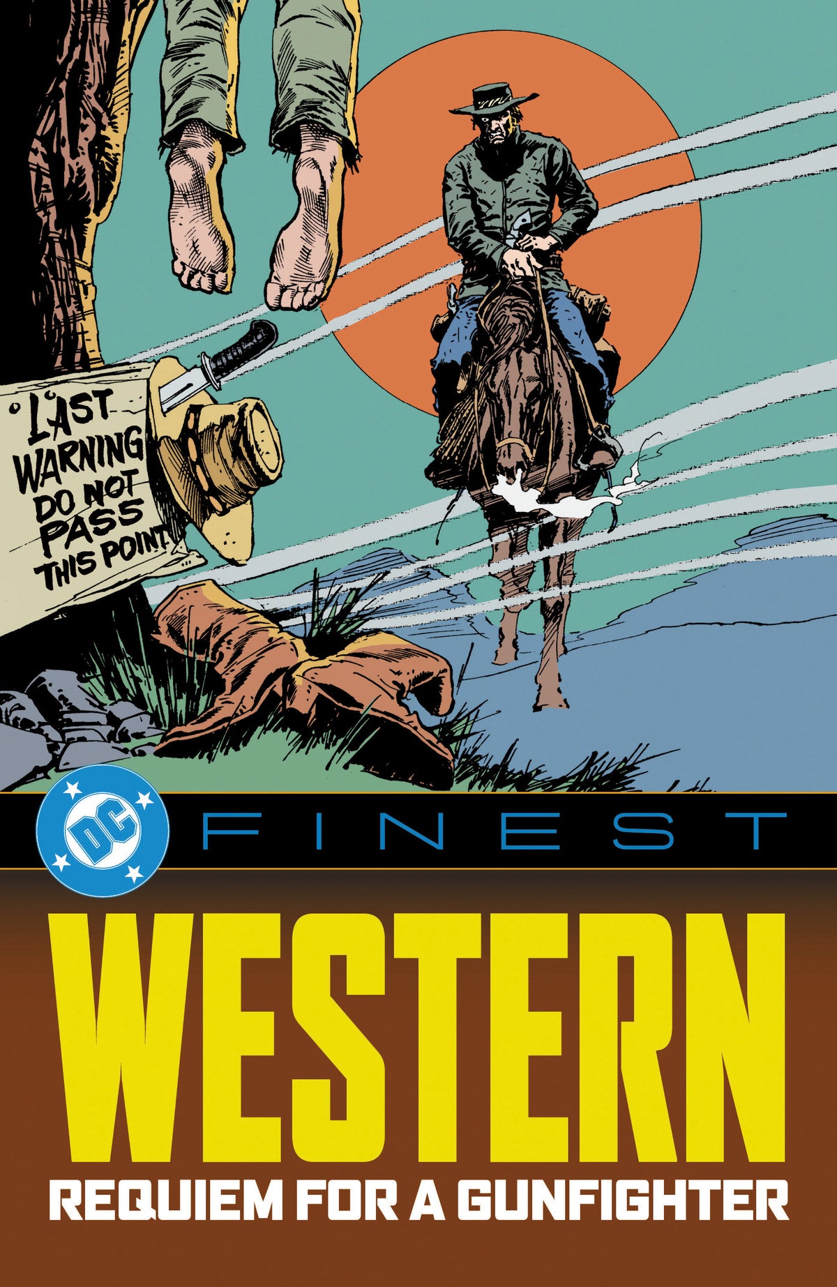 DC Finest: Western: Requiem for a Gunfighter cover (ISBN 9781799517573)