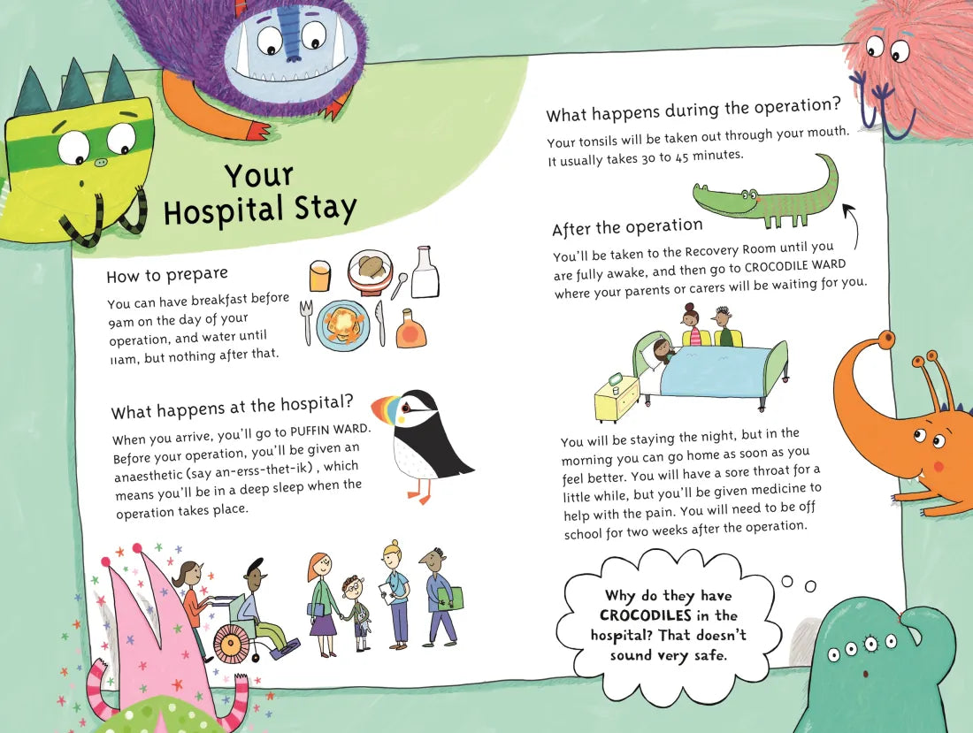 Monsters go to Hospital GB - Paperback / softback