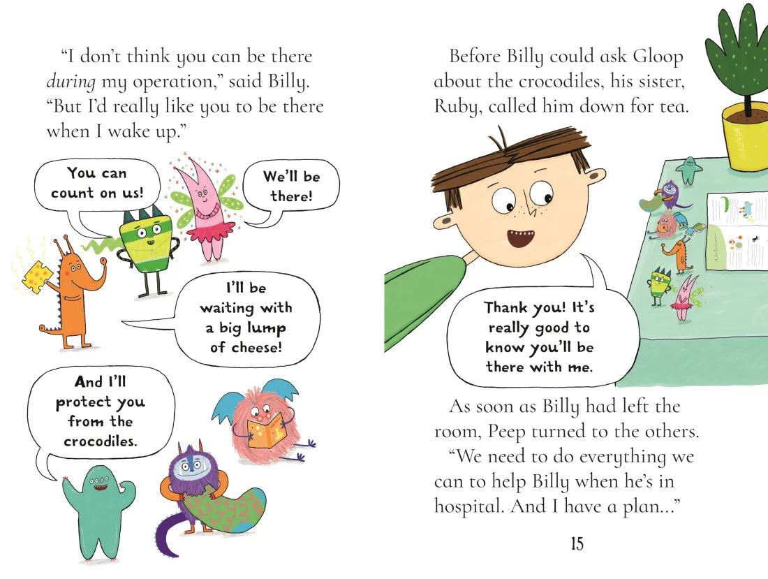 Monsters go to Hospital GB - Paperback / softback