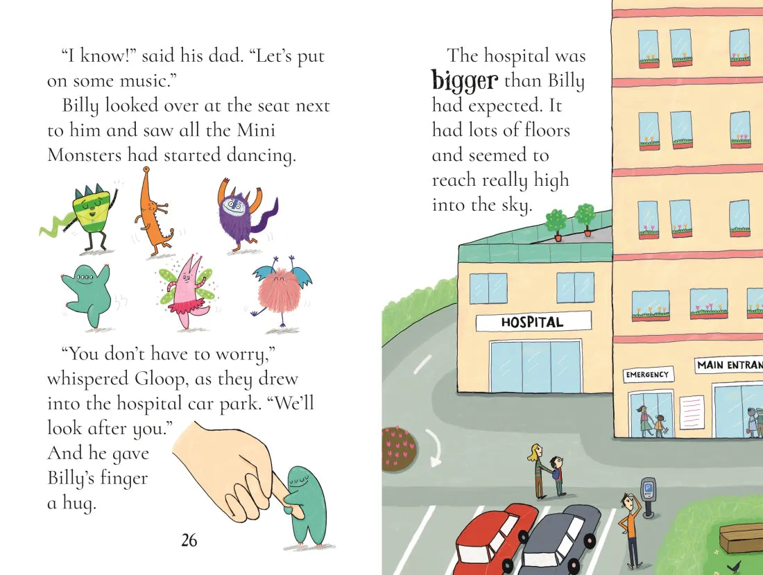 Monsters go to Hospital GB - Paperback / softback