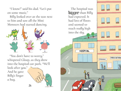 Monsters go to Hospital GB - Paperback / softback
