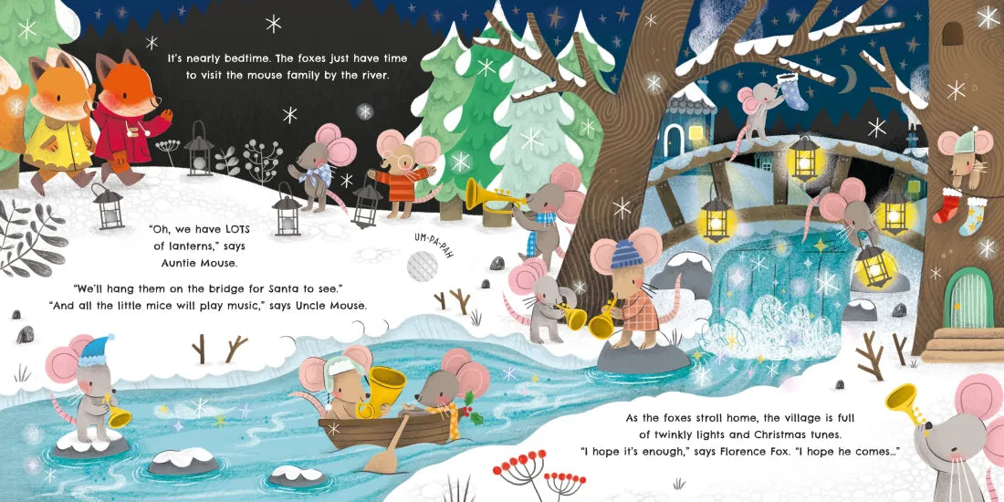 Lights and Sounds Christmas GB - Board book