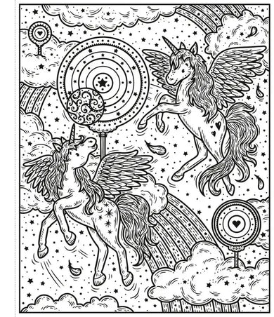 Unicorn World Magic Painting Book GB - Paperback / softback