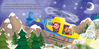 Lights and Sounds Emergency Vehicles GB - Board book (9781803707440)
