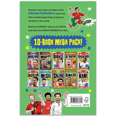 Football Superstars: 10 Book Set