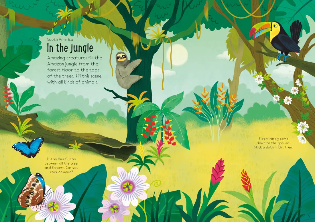 Little First Stickers Nature GB - Paperback / softback