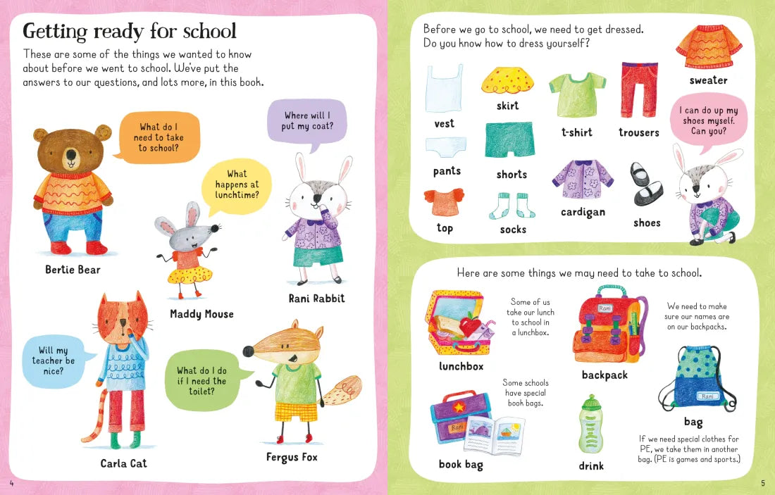 All You Need To Know About Going to School GB - Hardback