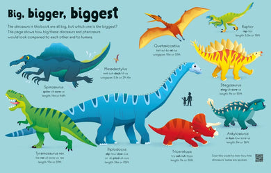 Great Big Dinosaurs (with great big flaps) GB - Board book
