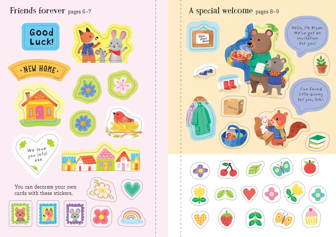Little First Stickers Love and Kindness GB - Paperback / softback