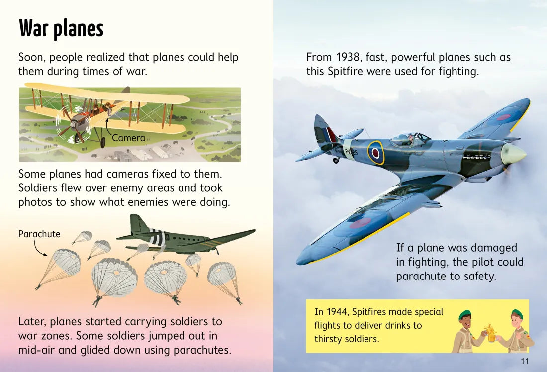 Beginners Planes GB - Hardback