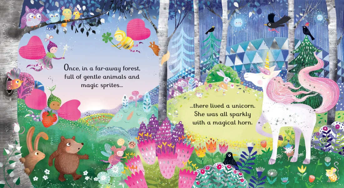 Sparkly Touchy-Feely Unicorn GB - Board book