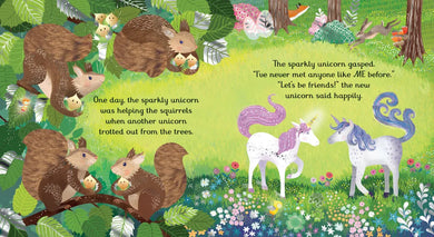 Sparkly Touchy-Feely Unicorn GB - Board book