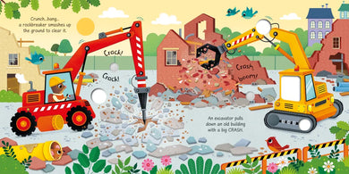 Building Site Sounds GB - Board book