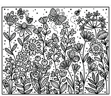Love, Hearts and Flowers Magic Painting Book GB - Paperback / softback