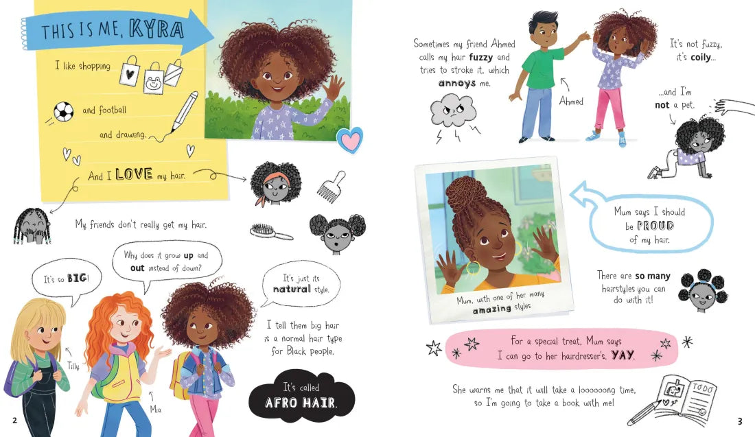 Me and My Hair GB - Hardback