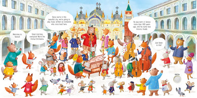 The Animal Orchestra Plays Vivaldi GB - Board book
