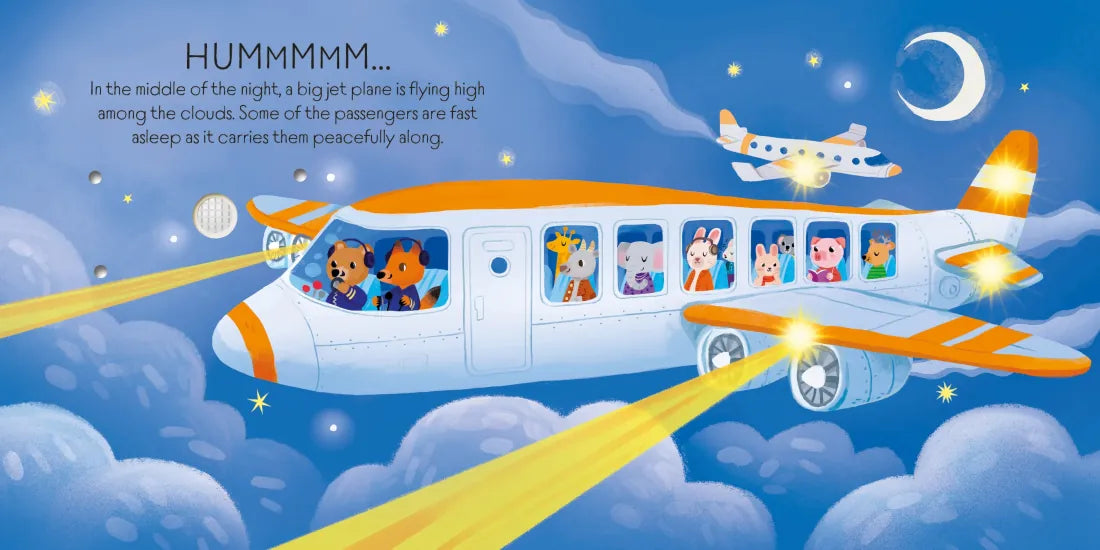 Lights and Sounds Planes and Helicopters GB - Board book