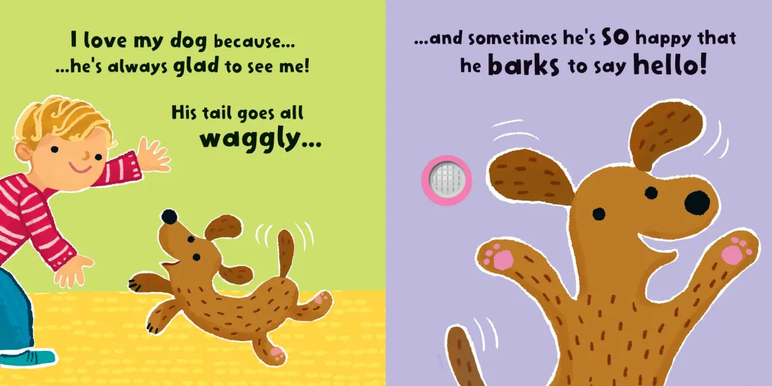 Dogs & Puppies Sound Book GB - Board book