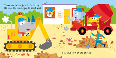 Let's go on a Digger GB - Board book