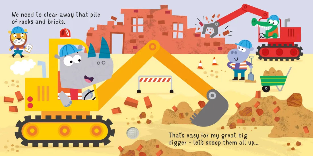 Let's go on a Digger GB - Board book