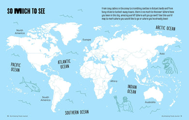 Lonely Planet My Amazing Travel Journal inside page 1