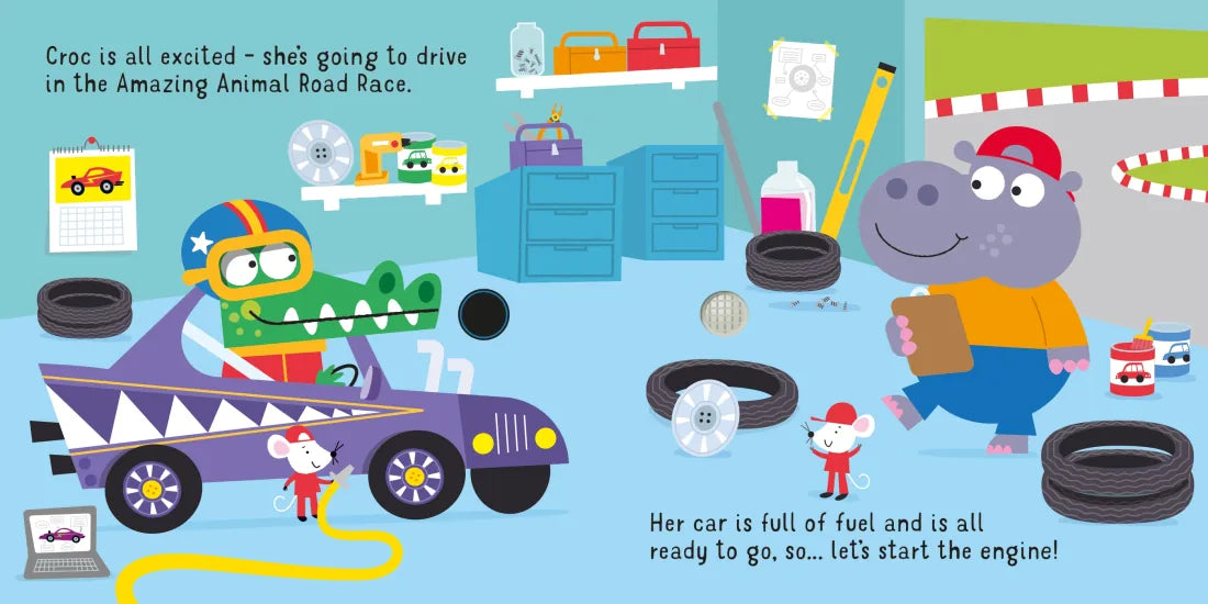 Let's go in a Racing Car! GB - Board book