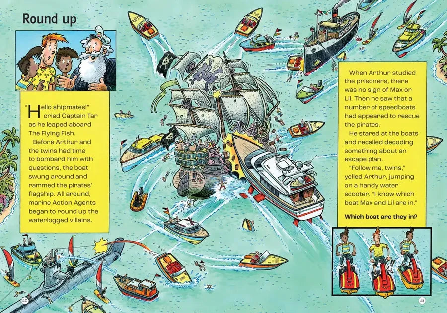 Agent Arthur on the Stormy Seas GB - Paperback / softback