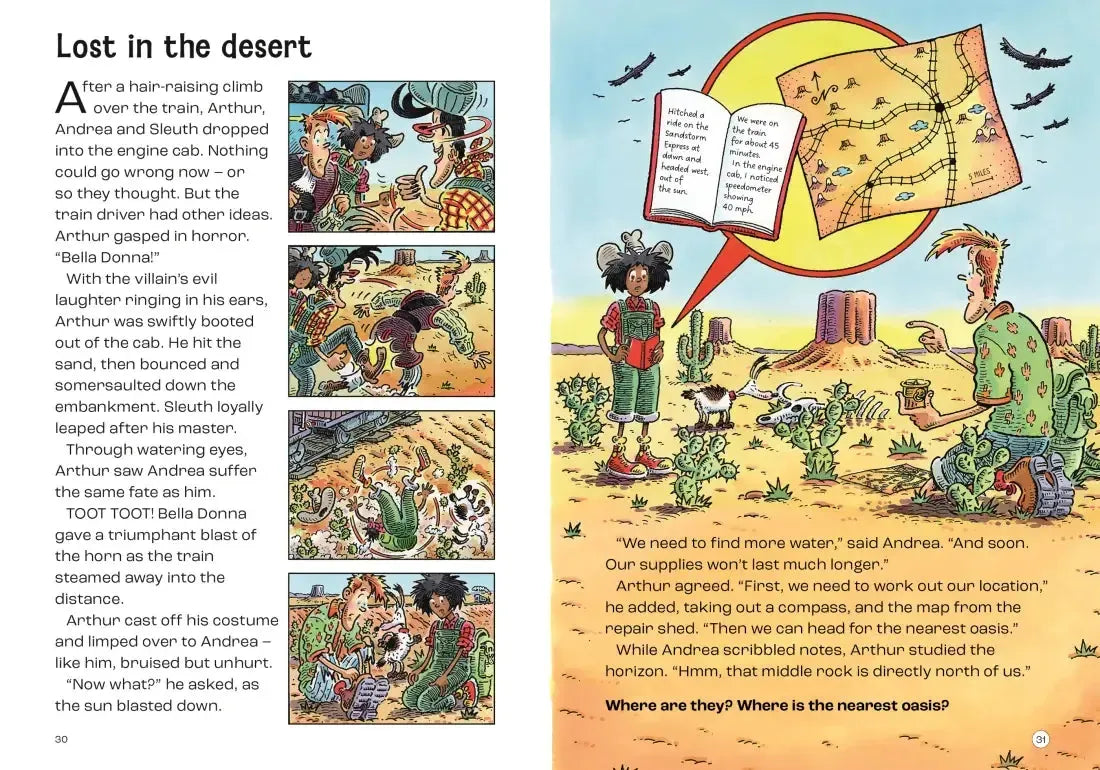 Agent Arthur's Desert Challenge GB - Paperback / softback