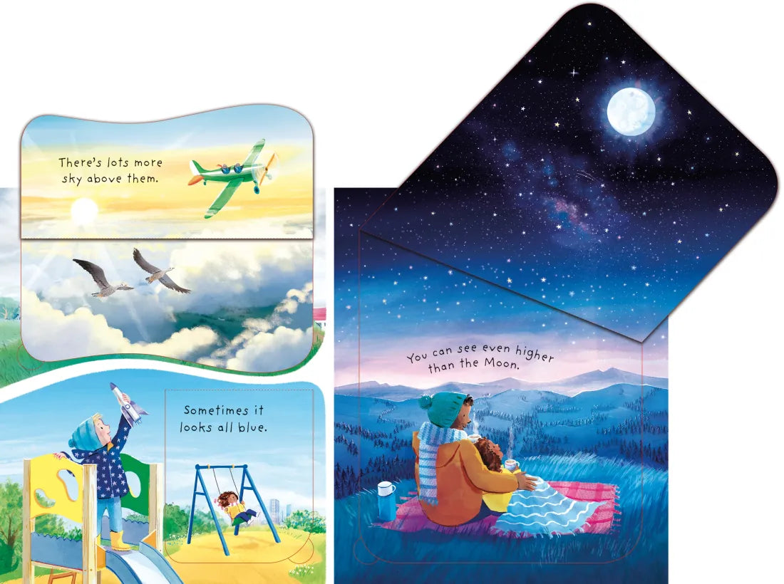Very First Questions and Answers: How high is the sky? GB - Board book