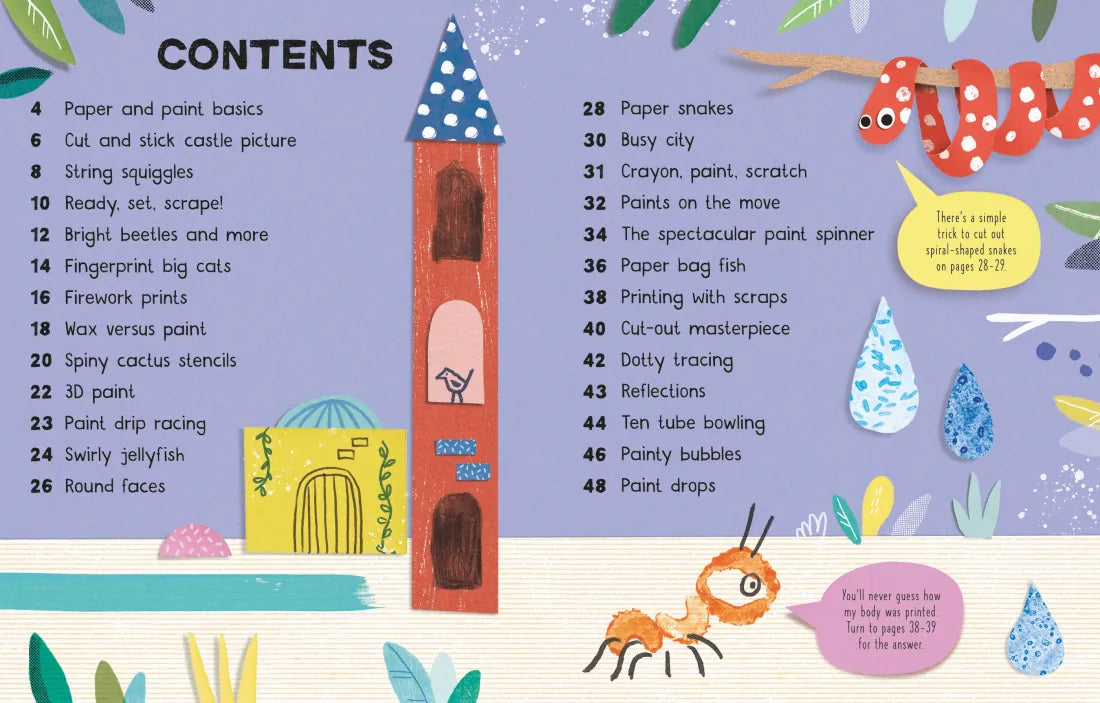 What Can I Do with Paper and Paint? GB - Paperback / softback