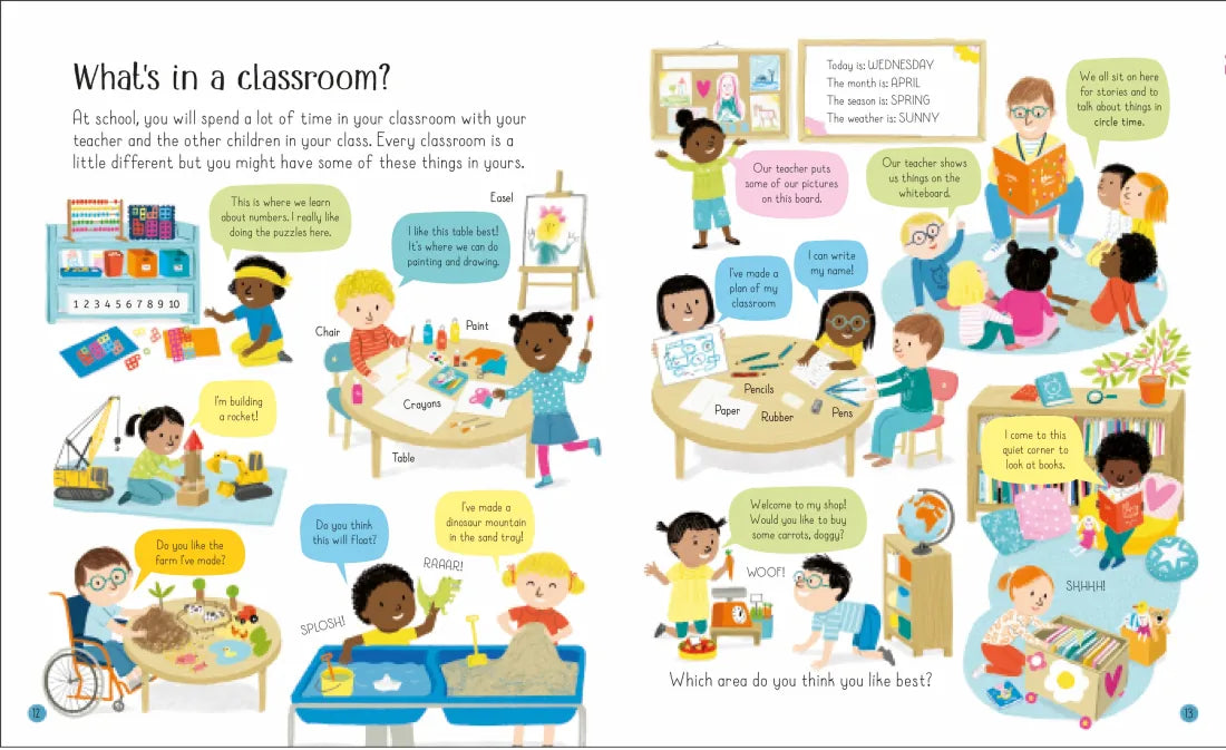 All About Starting School GB - Hardback
