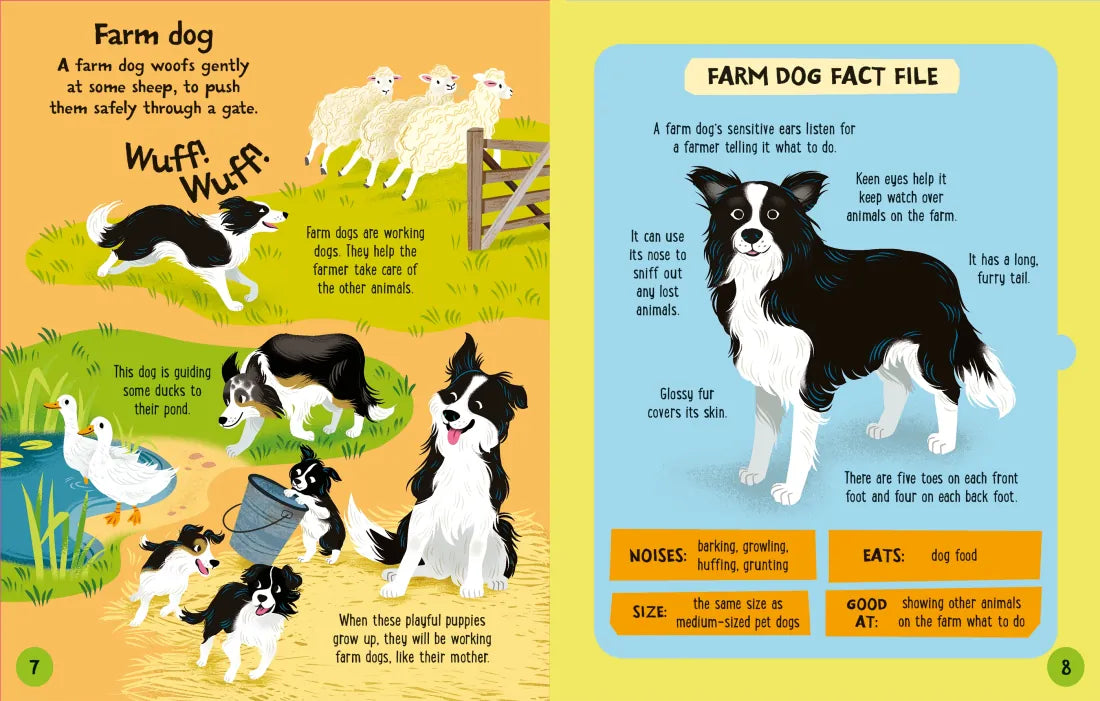 Slot-together Farm Animals Book GB - Board book