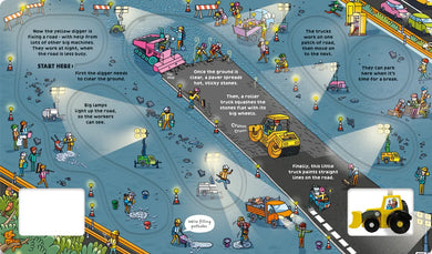 Wind-up Digger GB - Board book