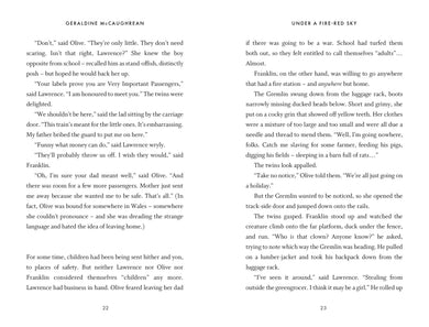 Under a Fire-Red Sky GB - Paperback / softback