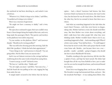 Under a Fire-Red Sky GB - Paperback / softback