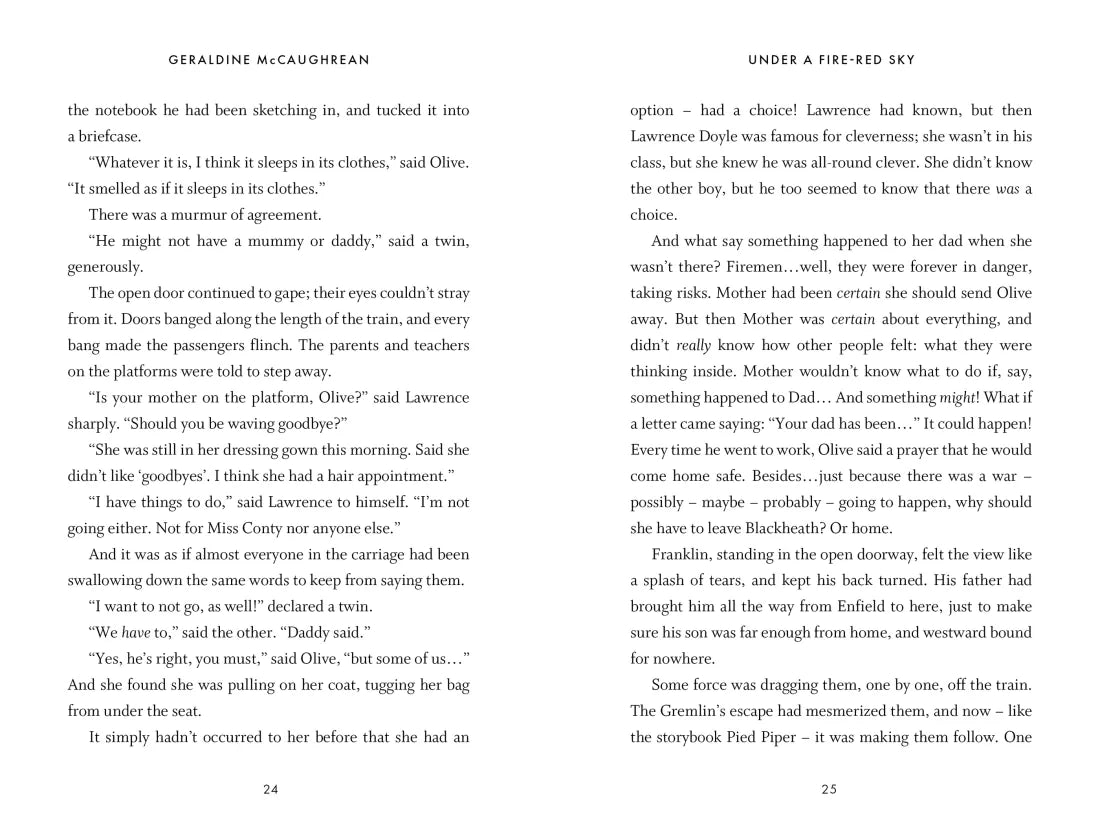 Under a Fire-Red Sky GB - Paperback / softback
