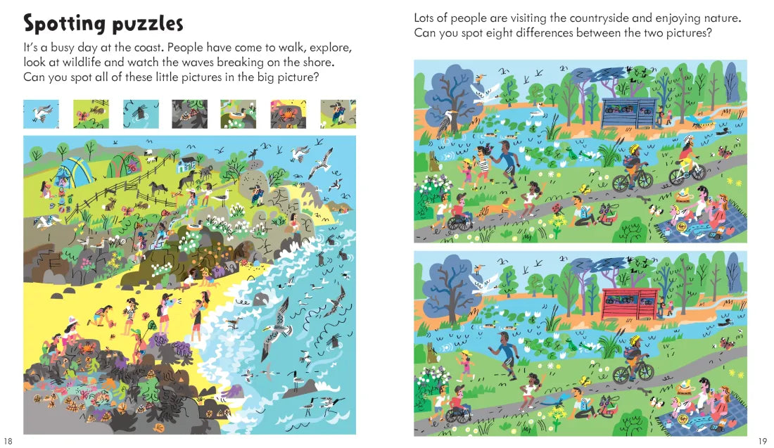 Activity Book Nature GB - Paperback / softback
