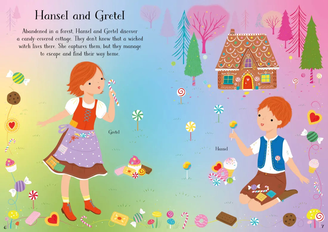 Little Sticker Dolly Dressing Fairy Tales GB - Paperback / softback