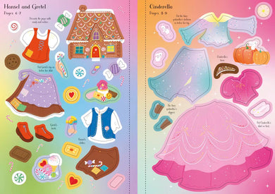 Little Sticker Dolly Dressing Fairy Tales GB - Paperback / softback