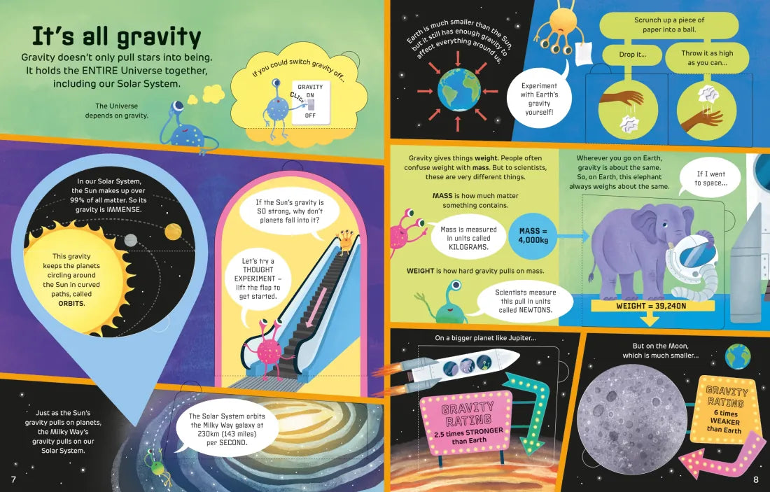 How It Works: The Universe GB - Board book