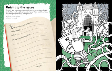 Knights and Castles Colouring and Activity Book GB - Paperback / softback