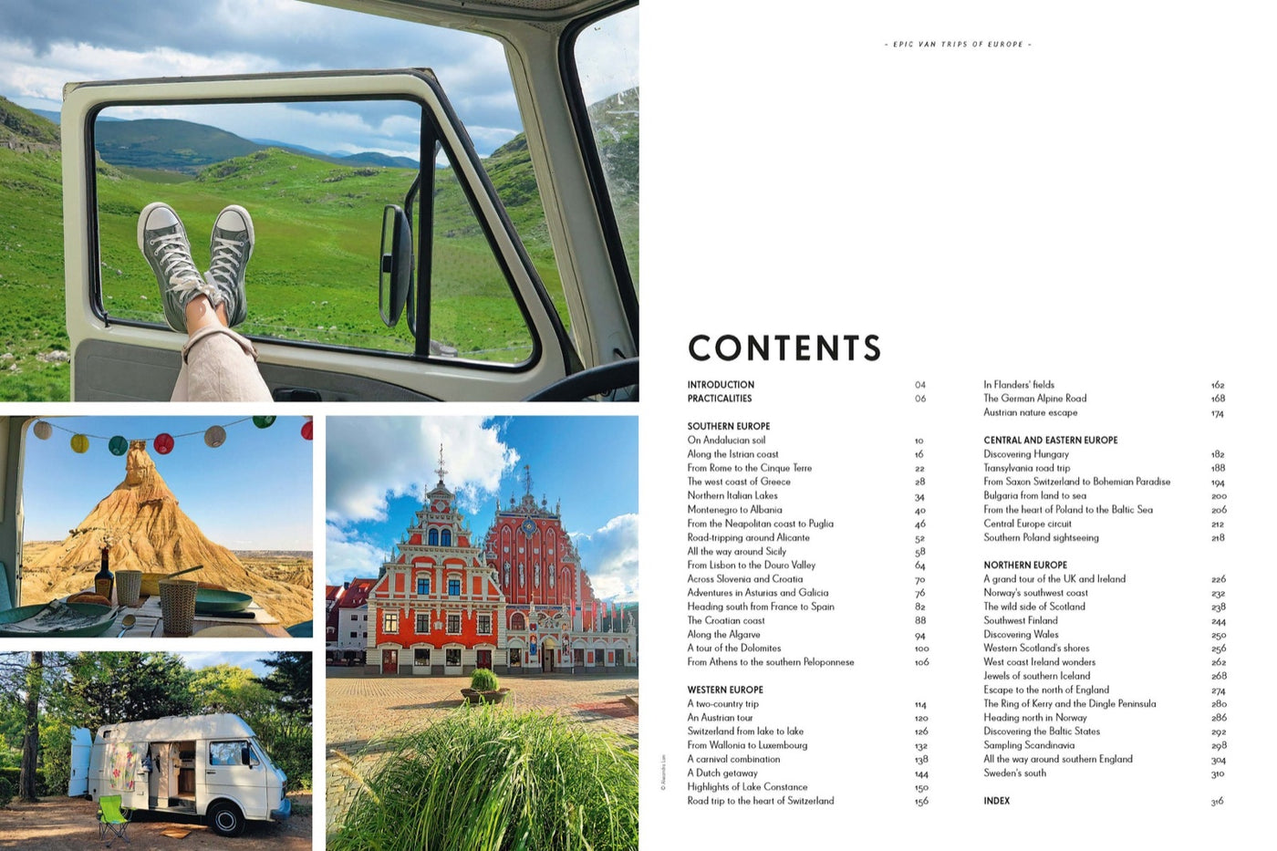 Lonely Planet Epic Van Trips of Europe inside page 1